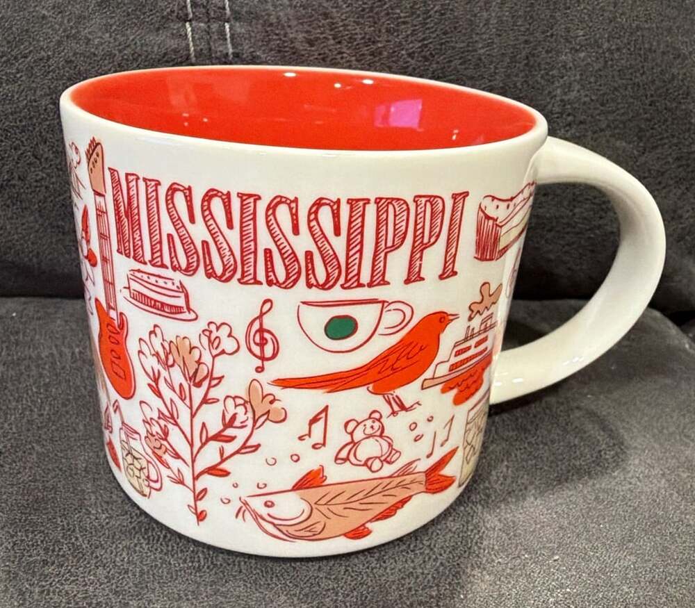 Starbucks Mississippi Been There Series Mug 14 fl oz